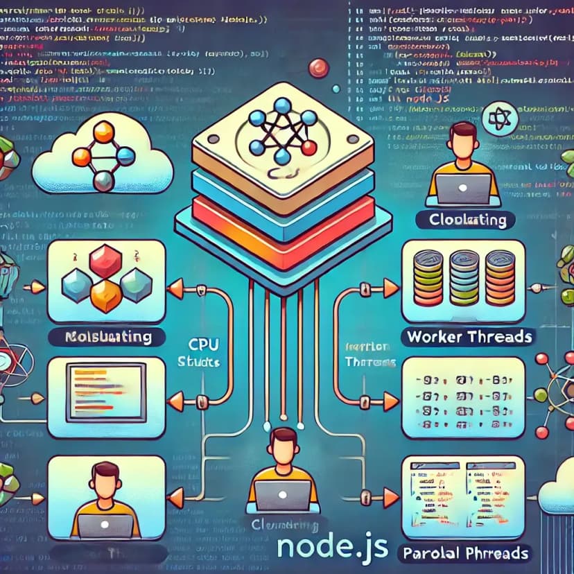 How to deal with CPU intensive tasks in Node.js